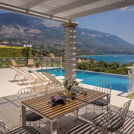 Sea View Villa Kefaloniaprivatevillas Karavados Ngoại thất bức ảnh