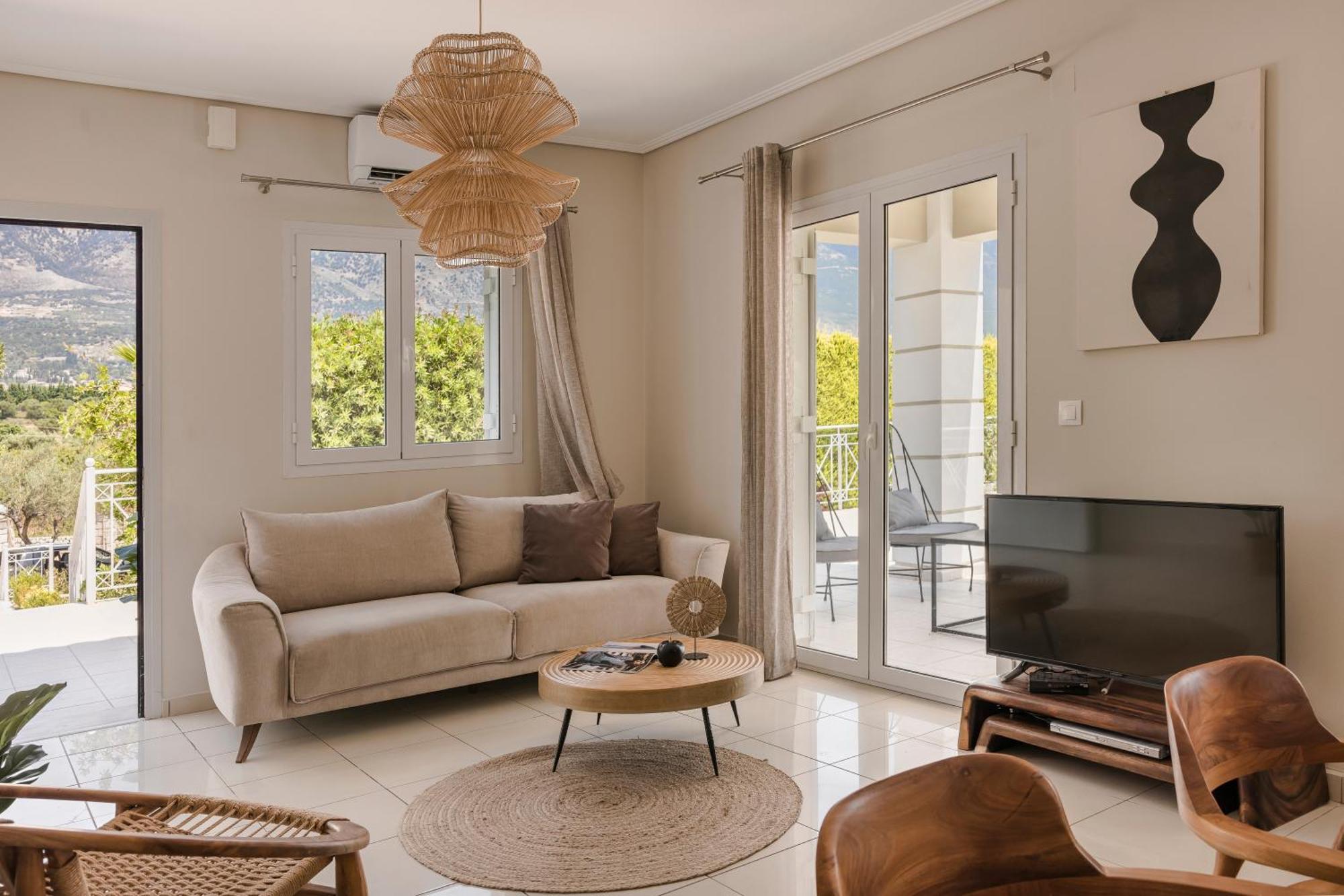 Sea View Villa Kefaloniaprivatevillas Karavados Ngoại thất bức ảnh
